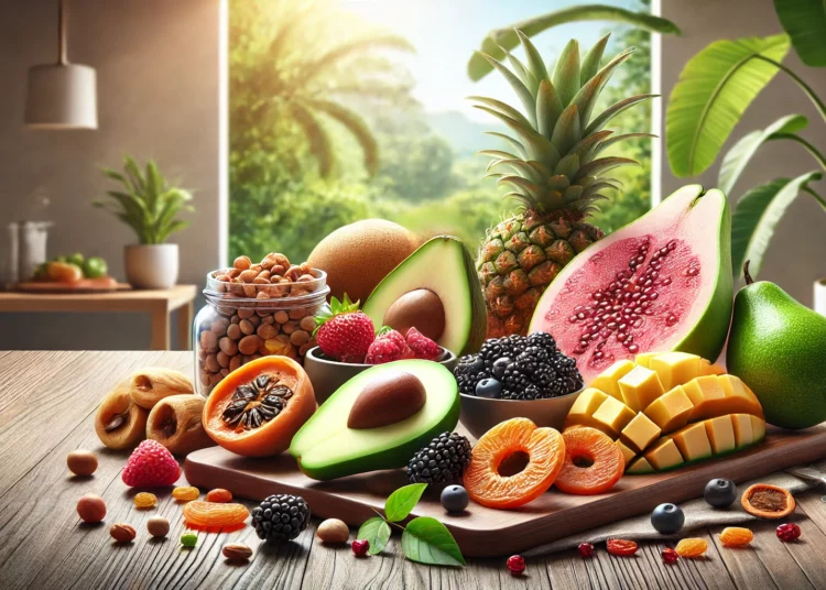 Buah tinggi protein sehat