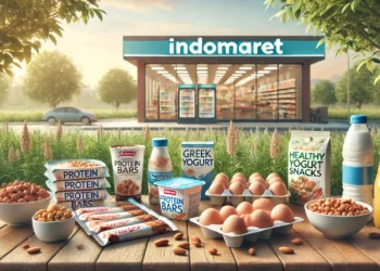 camilan tinggi protein di indomaret