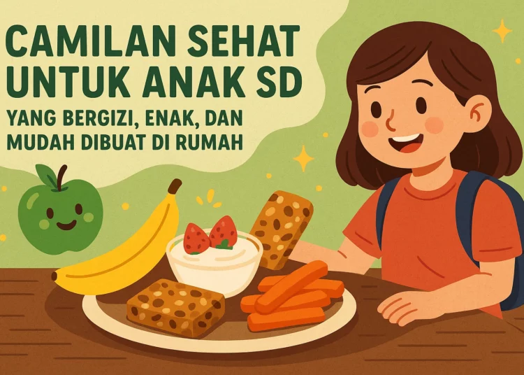 camilan sehat untuk anak sd