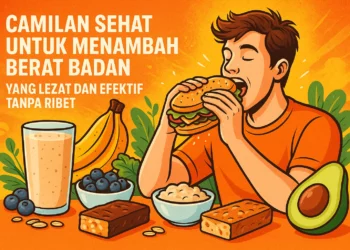 camilan sehat untuk menambah berat badan