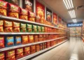 Makanan Ringan Pedas Di Indomaret