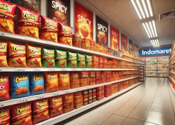 Makanan Ringan Pedas Di Indomaret