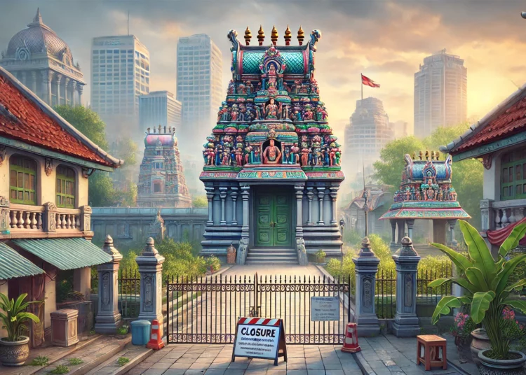 kuil hindu murugan temple jakarta