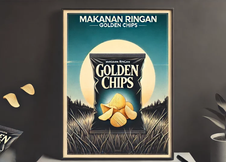 makanan ringan golden chips