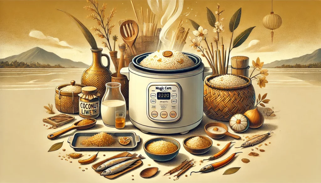 cara masak nasi liwet di magic com