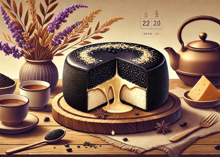 resep bolu ketan hitam keju lumer