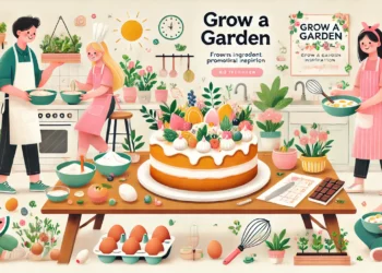 resep cake grow a garden