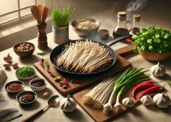 Resep Masak Jamur Enoki Yang Lagi Viral