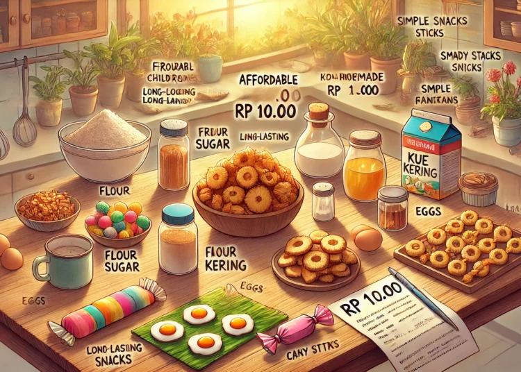 Resep Jajanan Anak Harga 1000 Tahan Lama