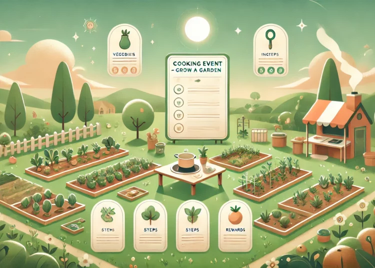 Resep Cooking Event Grow a Garden