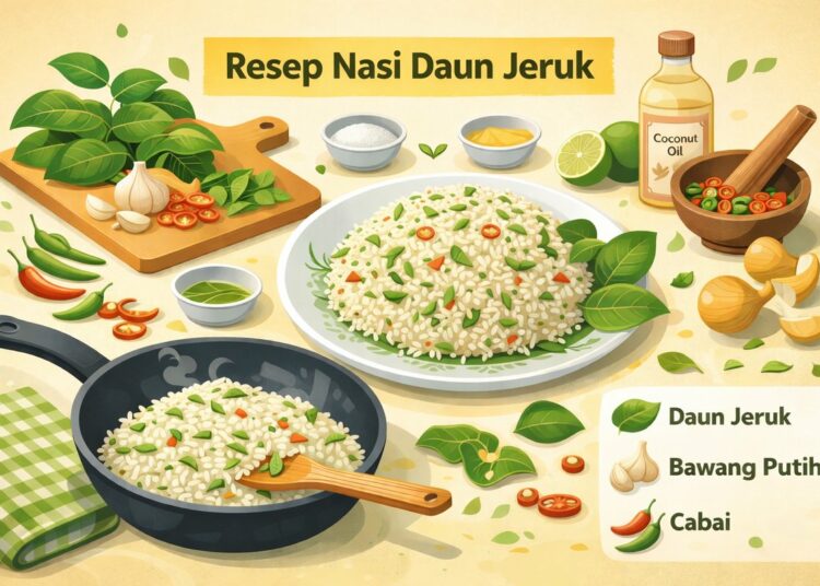 Resep Nasi Daun Jeruk