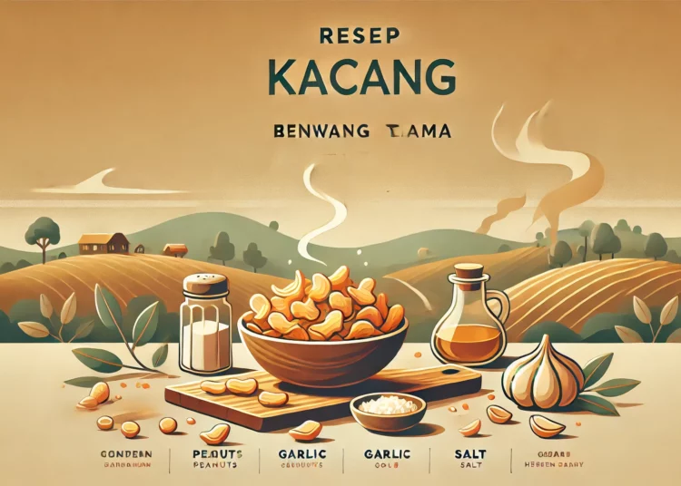 Resep Kacang Bawang Renyah Tahan Lama