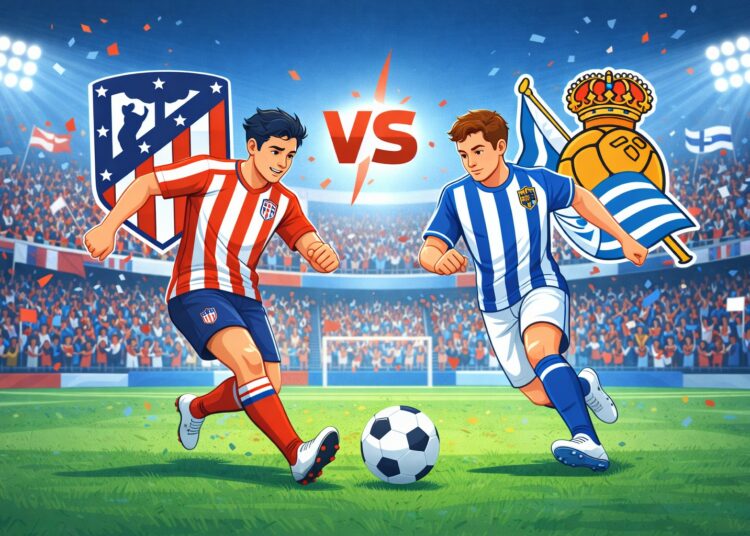 Pertandingan Atletico Madrid Sociedad