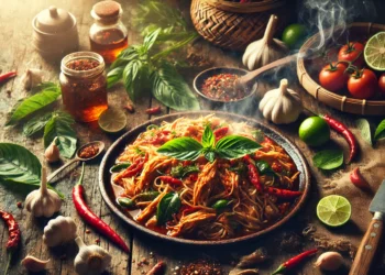 Resep Ayam Suwir Kemangi