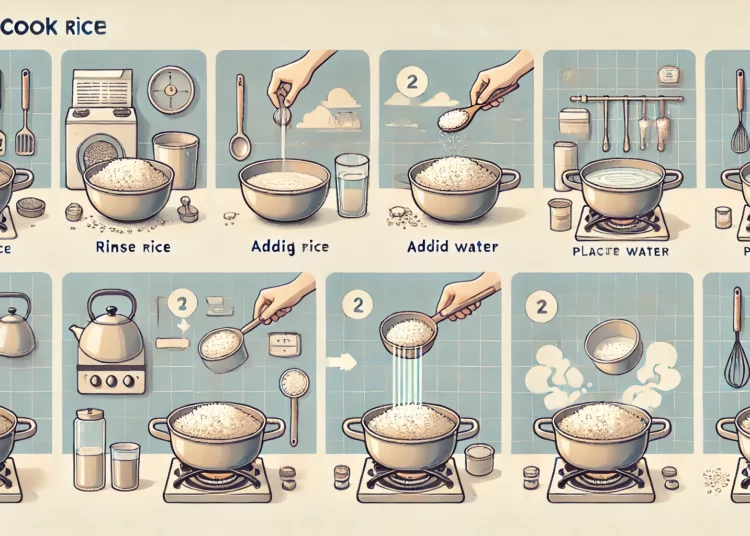 Cara Masak Nasi Panci