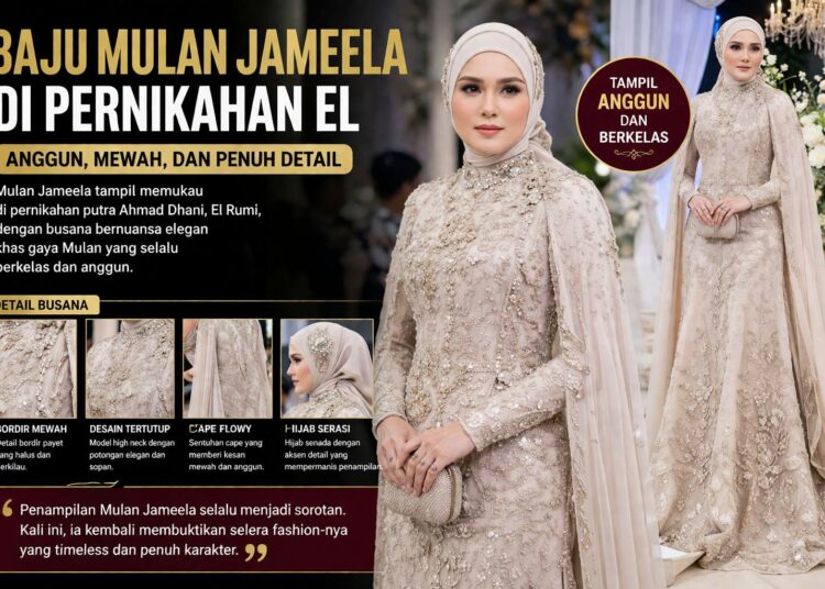 Baju Mulan Jameela Di Pernikahan El