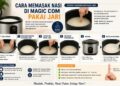 Cara Memasak Nasi Di Magic Com Pakai Jari