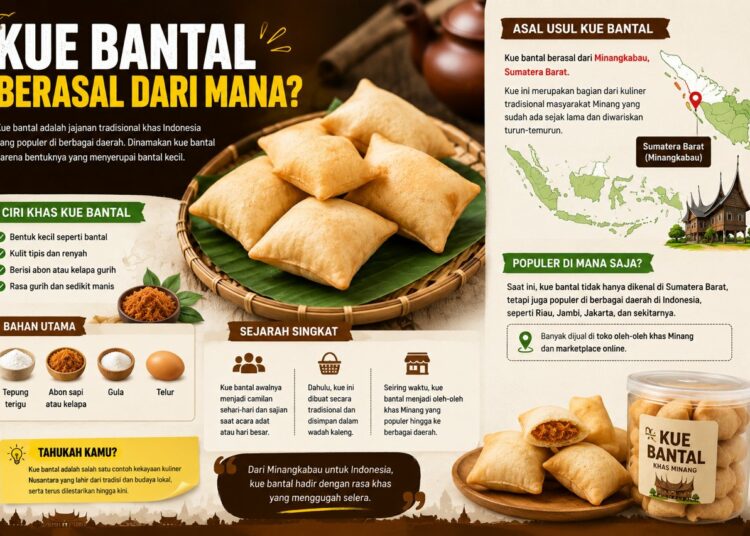 Kue Bantal Berasal Dari Mana