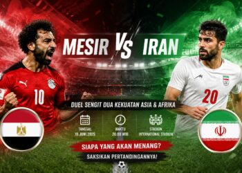 Pertandingan Mesir vs Iran