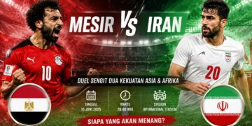 Pertandingan Mesir vs Iran