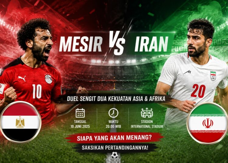 Pertandingan Mesir vs Iran