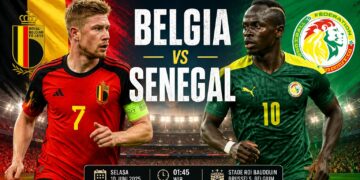 Jadwal Belgia vs Senegal