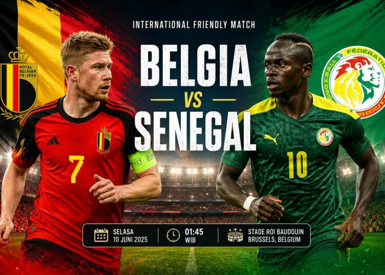 Jadwal Belgia vs Senegal