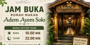 Jam Buka Rumah Makan