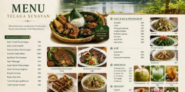 Menu Telaga Senayan Restoran