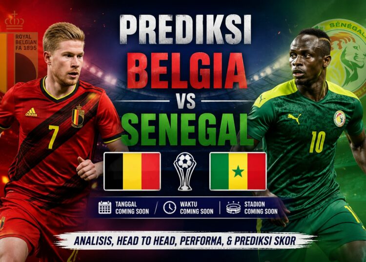 Prediksi Belgia vs Senegal