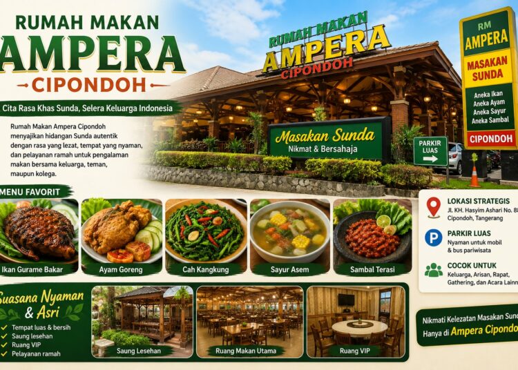 Rumah Makan Ampera Cipondoh