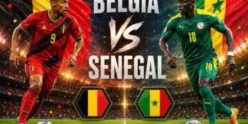 Pertandingan Belgia vs Senegal
