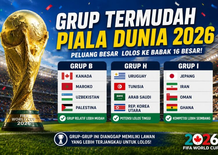 Grup Termudah Piala Dunia