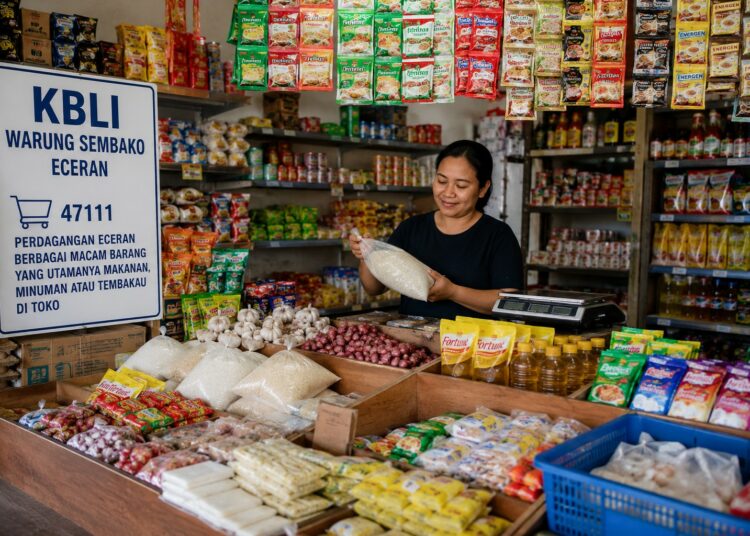 KBLI Warung Sembako Eceran