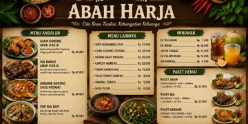 Menu Rumah Makan Abah