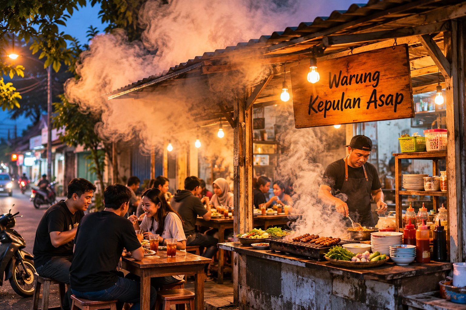 Warung Kepulan Asap Dimana Ini Lokasi Dan Daya Tariknya