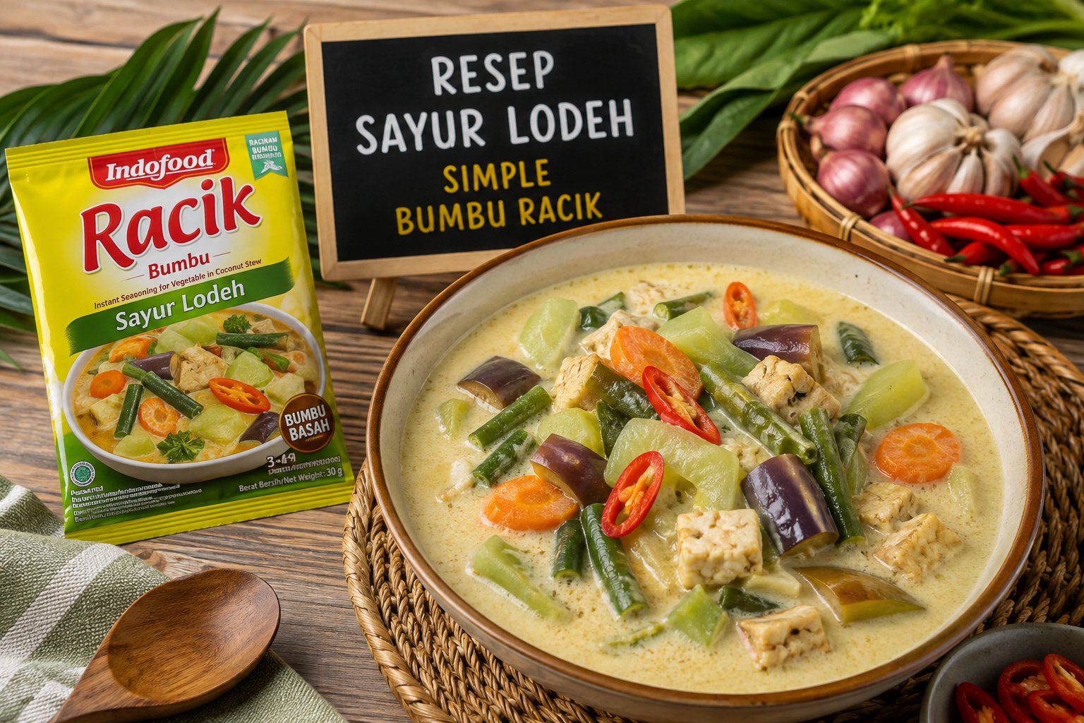 Resep Sayur Lodeh Simple Bumbu Racik Gurih Dan Praktis