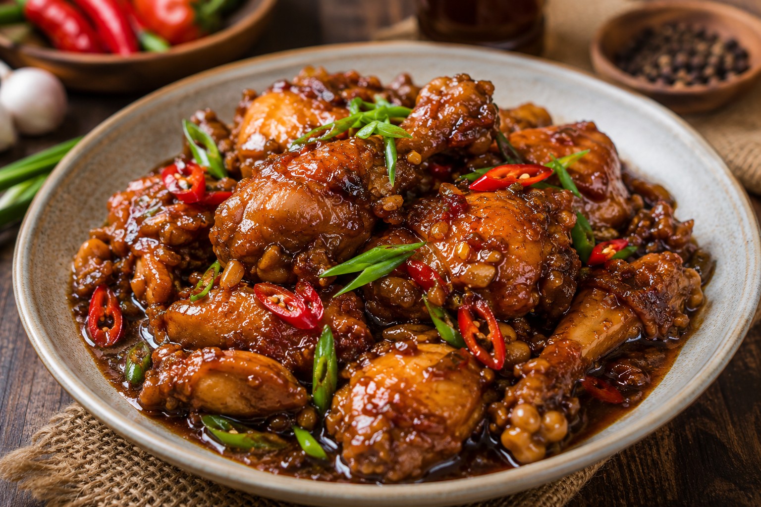 Resep Ayam Kecap Bumbu Meresap Pedas Manis Anti Gagal